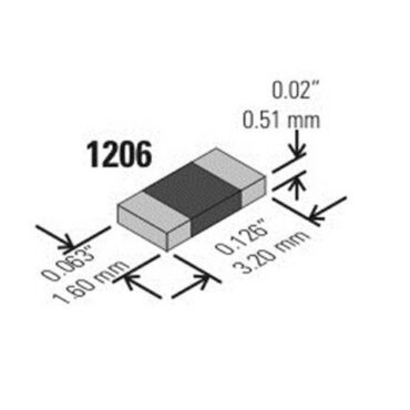 Resistencia SMD 1206